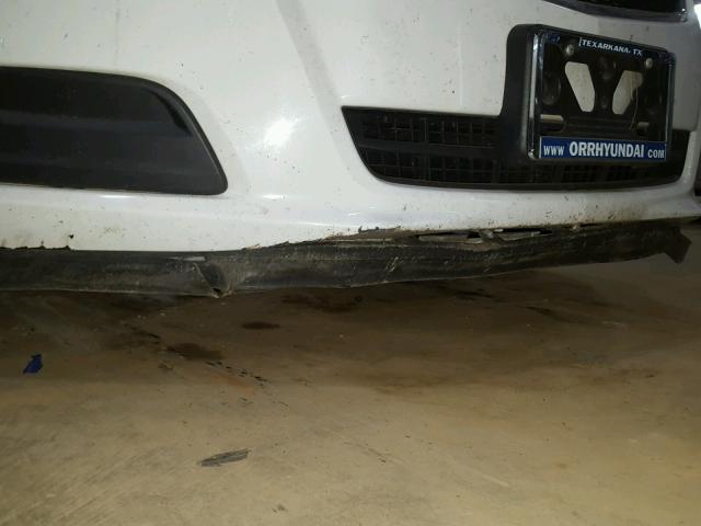 1G11D5RRXDF112548 - 2013 CHEVROLET MALIBU 1LT 白色 照片 9