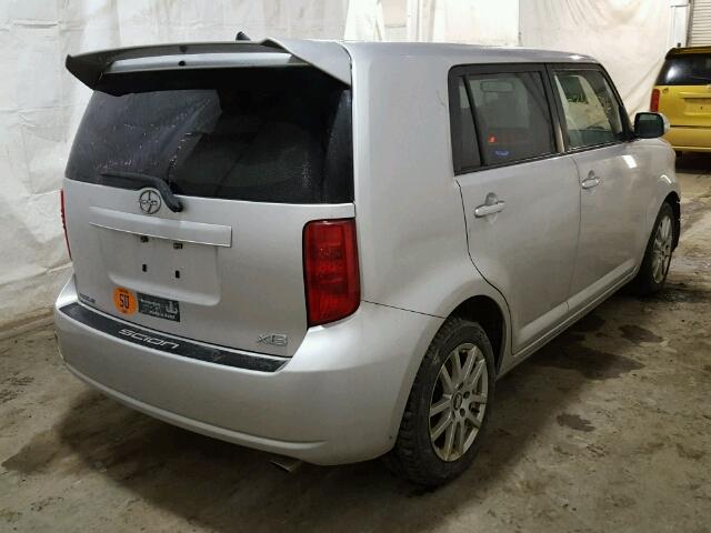 JTLKE50E891083336 - 2009 TOYOTA SCION XB 银色 照片 4