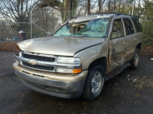 1GNEC13T85R152479 - 2005 CHEVROLET TAHOE C150 TAN photo 2