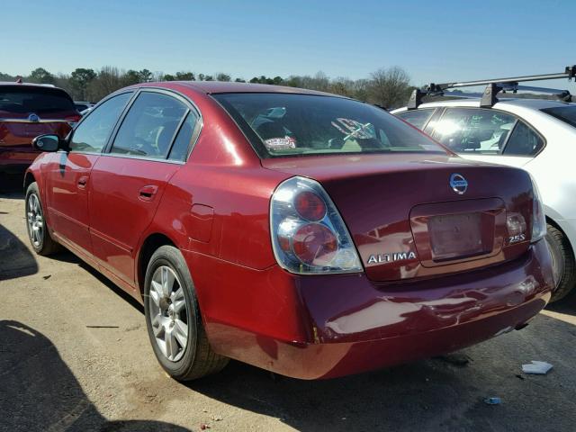 1N4AL11D35N907246 - 2005 NISSAN ALTIMA S RED photo 3