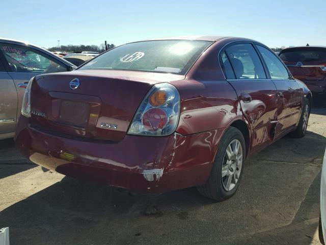 1N4AL11D35N907246 - 2005 NISSAN ALTIMA S RED photo 4