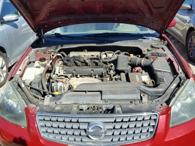 1N4AL11D35N907246 - 2005 NISSAN ALTIMA S RED photo 7