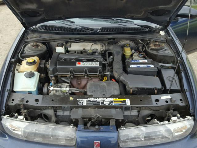 1G8ZK5278WZ227380 - 1998 SATURN SL2 BLUE photo 7