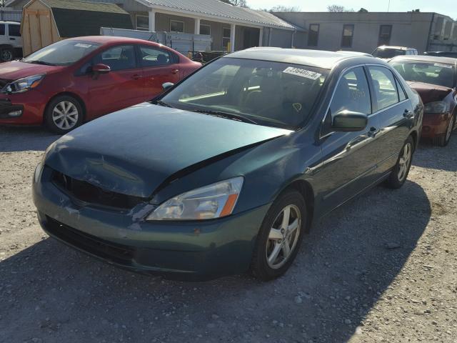 JHMCM56683C063858 - 2003 HONDA ACCORD EX GREEN photo 2