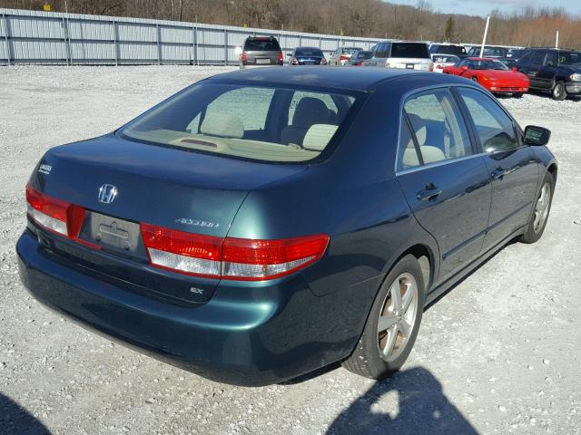 JHMCM56683C063858 - 2003 HONDA ACCORD EX GREEN photo 4