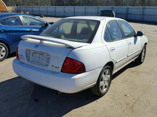 3N1CB51D05L522906 - 2005 NISSAN SENTRA 1.8 WHITE photo 4