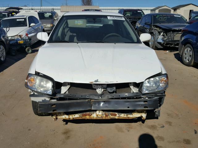 3N1CB51D05L522906 - 2005 NISSAN SENTRA 1.8 WHITE photo 9