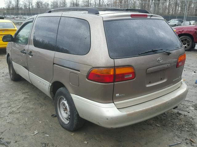 4T3ZF13C8WU046987 - 1998 TOYOTA SIENNA LE GRAY photo 3