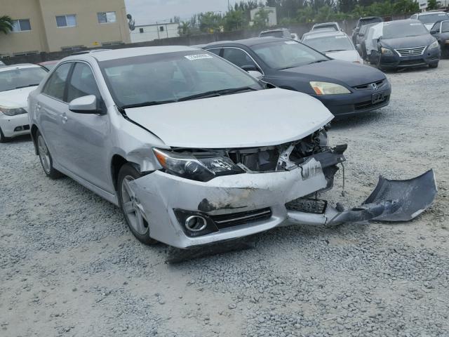 4T1BF1FK3EU327879 - 2014 TOYOTA CAMRY L SILVER photo 1