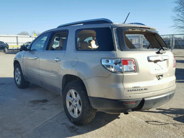 5GZER23D09J118285 - 2009 SATURN OUTLOOK XR თაფლისფერი ფოტო 3