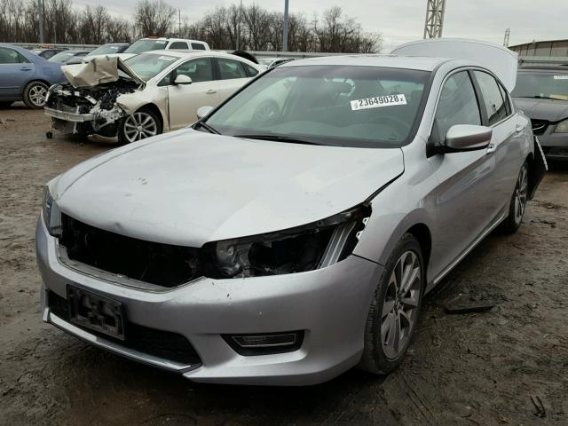 1HGCR2F50DA039576 - 2013 HONDA ACCORD SPO SILVER photo 2