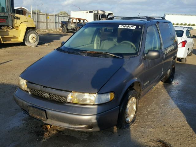 4N2DN1116VD819401 - 1997 NISSAN QUEST XE GRAY photo 2