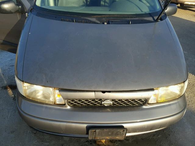 4N2DN1116VD819401 - 1997 NISSAN QUEST XE GRAY photo 7