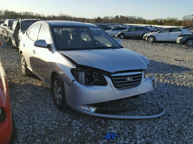 KMHDU46D78U574375 - 2008 HYUNDAI ELANTRA GL SILVER photo 1