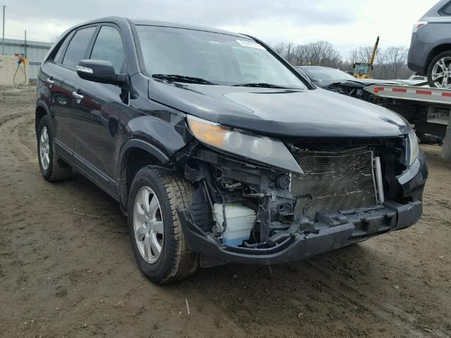 5XYKT3A15BG120656 - 2011 KIA SORENTO BA BLACK photo 1