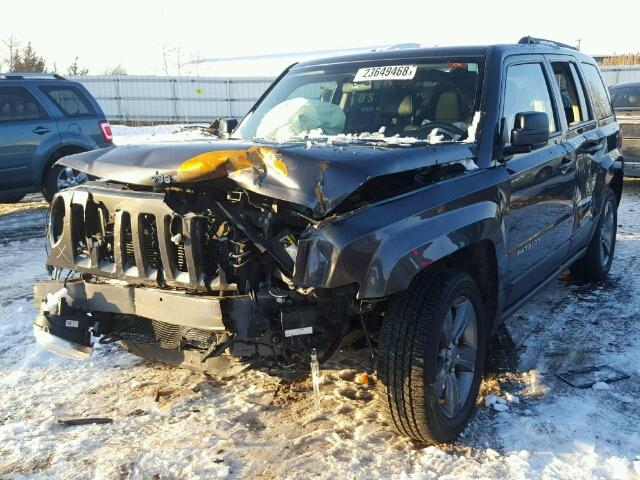 1C4NJPFA4ED715486 - 2014 JEEP PATRIOT LA GRAY photo 2