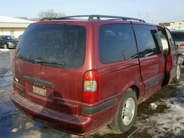 1GNDX03E53D199457 - 2003 CHEVROLET VENTURE MAROON photo 4