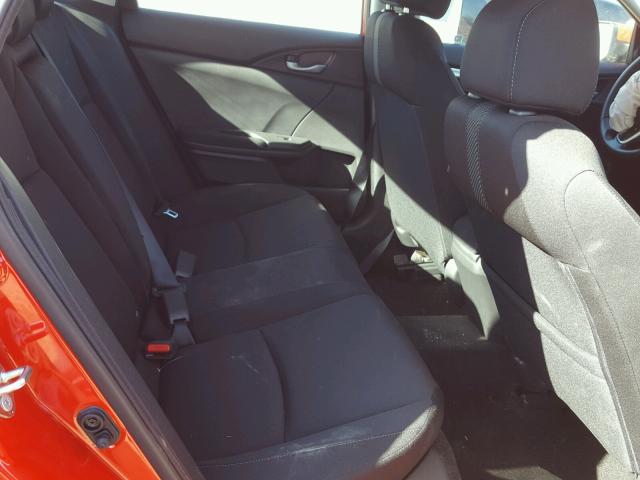 2HGFC2F74HH564955 - 2017 HONDA CIVIC EX წითელი ფოტო 6