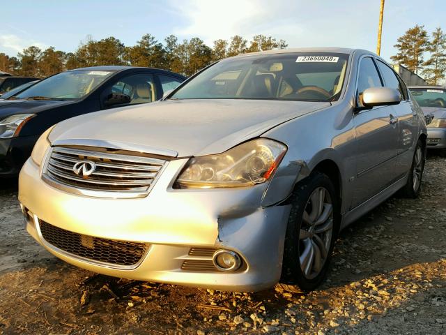 JNKAY01E08M606666 - 2008 INFINITI M35 BASE SILVER photo 2