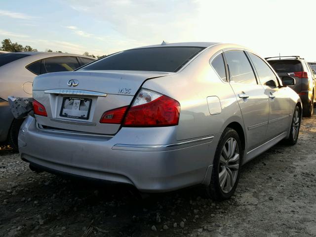 JNKAY01E08M606666 - 2008 INFINITI M35 BASE SILVER photo 4