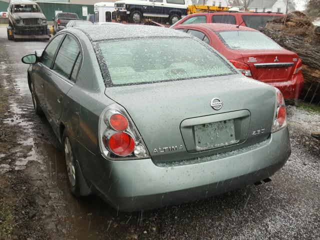 1N4AL11D95N922558 - 2005 NISSAN ALTIMA S GREEN photo 3