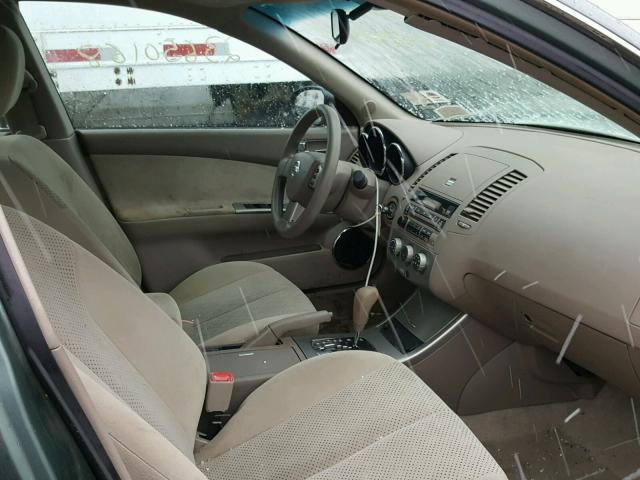 1N4AL11D95N922558 - 2005 NISSAN ALTIMA S GREEN photo 5