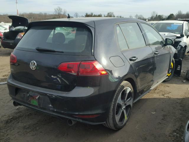 3VW5T7AU0GM062882 - 2016 VOLKSWAGEN GTI S/SE BLACK photo 4