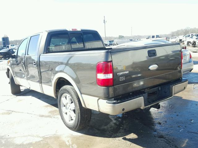 1FTPW12V68FB83084 - 2008 FORD F150 SUPER BROWN photo 3