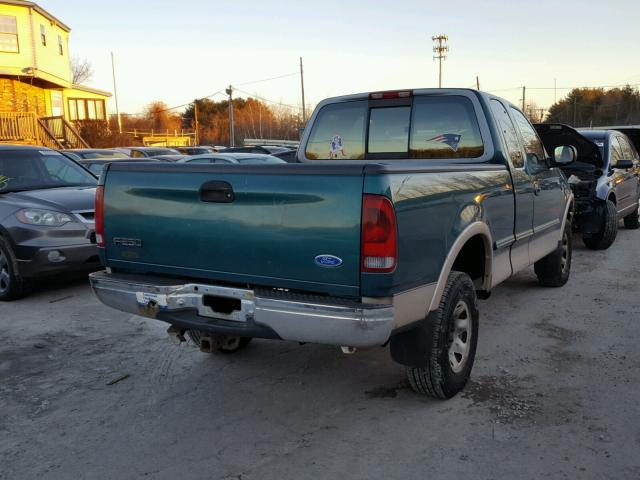 1FTFX28LXVKB90241 - 1997 FORD F250 GREEN photo 4