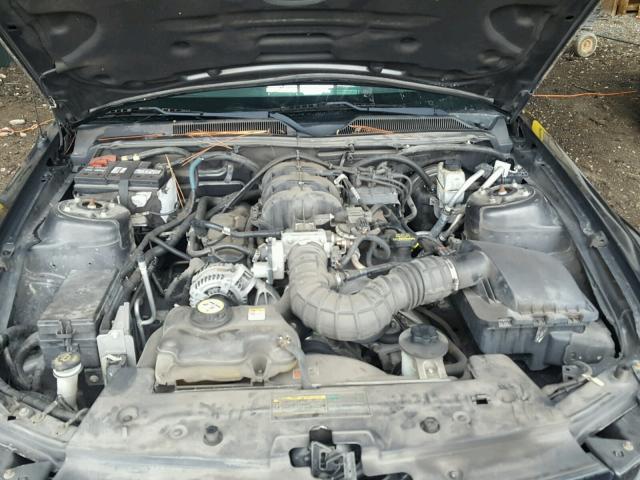 1ZVHT80N495114293 - 2009 FORD MUSTANG GRAY photo 7