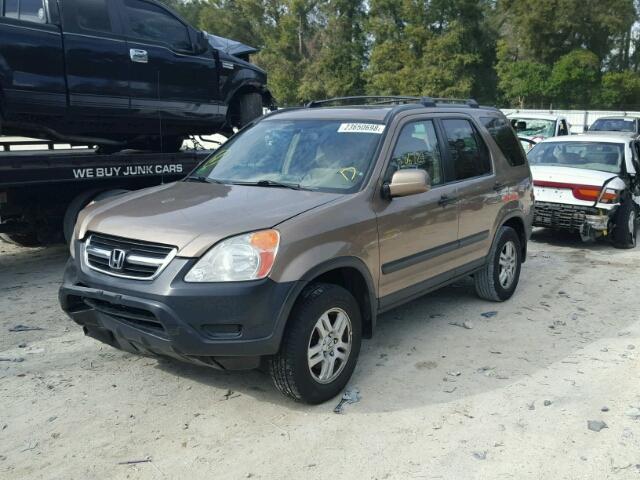 SHSRD78843U144082 - 2003 HONDA CR-V EX GOLD photo 2