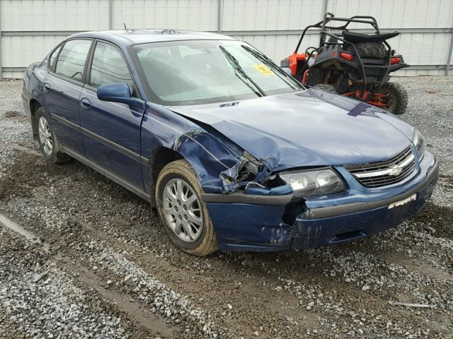 2G1WF55E559199868 - 2005 CHEVROLET IMPALA 蓝色 照片 1