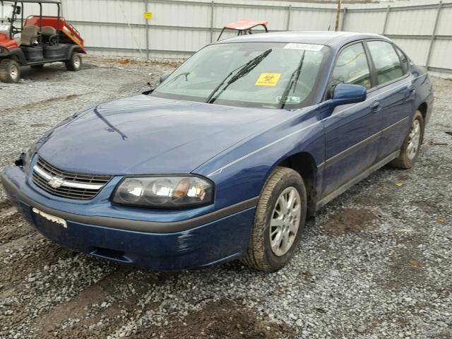 2G1WF55E559199868 - 2005 CHEVROLET IMPALA 蓝色 照片 2