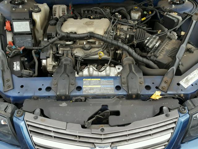 2G1WF55E559199868 - 2005 CHEVROLET IMPALA 蓝色 照片 7