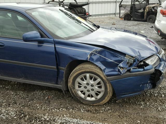 2G1WF55E559199868 - 2005 CHEVROLET IMPALA 蓝色 照片 9