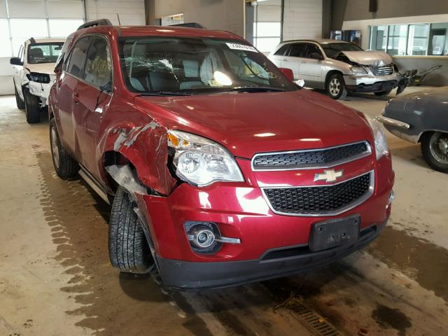 2GNALPEK5D1153165 - 2013 CHEVROLET EQUINOX LT RED photo 1