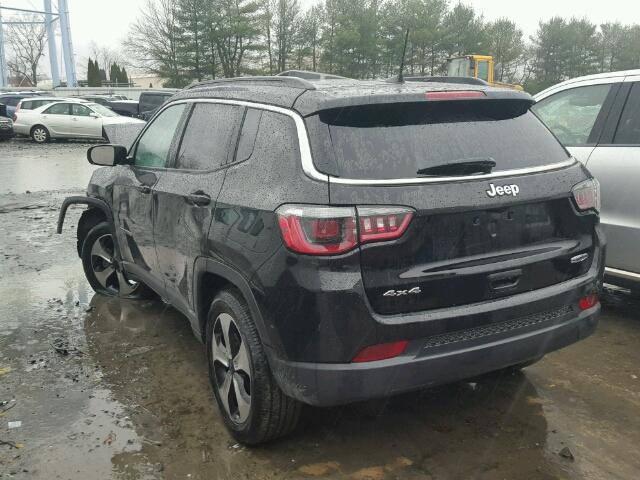 3C4NJDBBXHT639980 - 2017 JEEP COMPASS LA BLACK photo 3