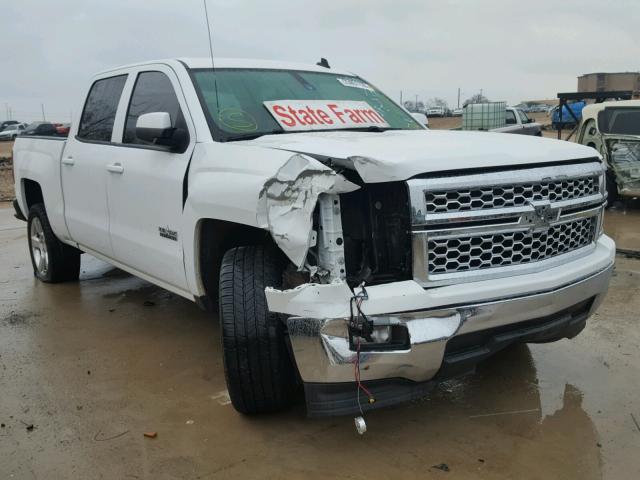 3GCPCREH8EG441970 - 2014 CHEVROLET SILVERADO WHITE photo 1