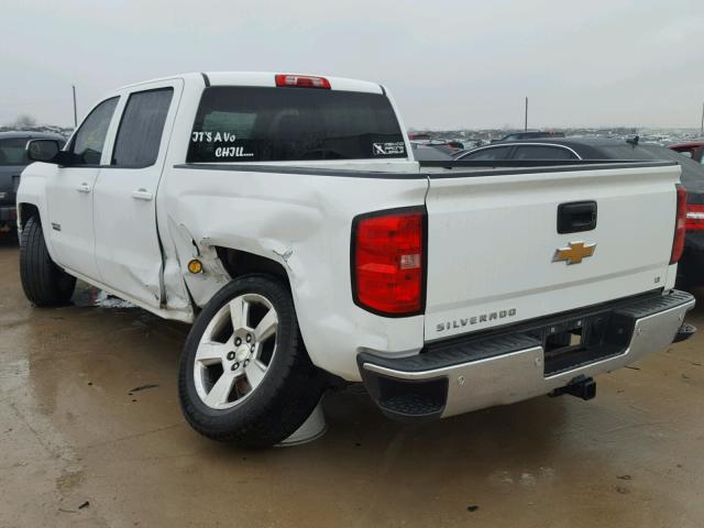 3GCPCREH8EG441970 - 2014 CHEVROLET SILVERADO WHITE photo 3