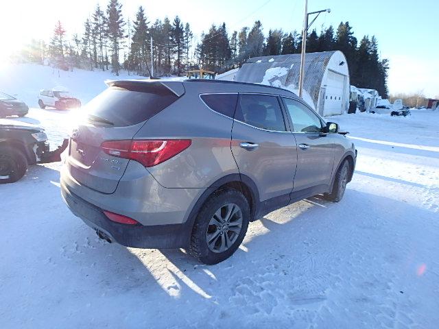 5XYZUDLA1DG043785 - 2013 HYUNDAI SANTA FE S GRAY photo 4