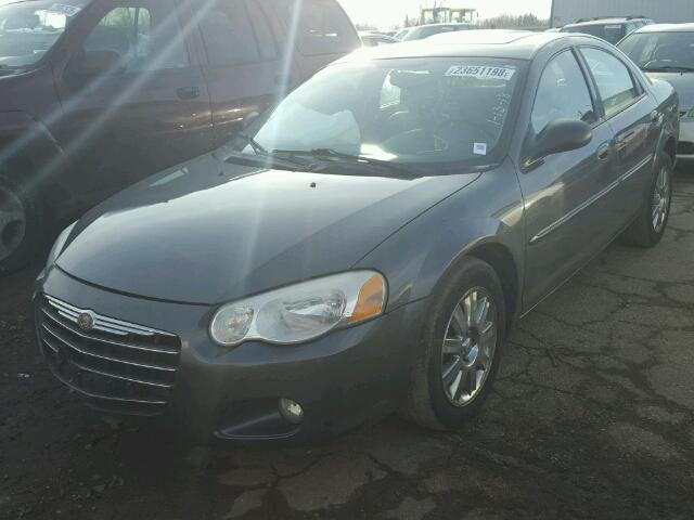 1C3AL66R55N607630 - 2005 CHRYSLER SEBRING LI GRAY photo 2