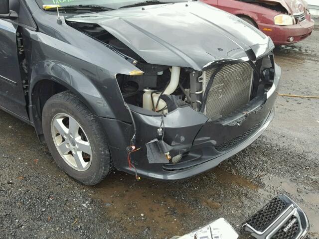 2D4RN3DG7BR625055 - 2011 DODGE GRAND CARA GRAY photo 9