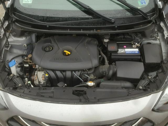 KMHD35LE1DU088810 - 2013 HYUNDAI ELANTRA GT GRAY photo 7