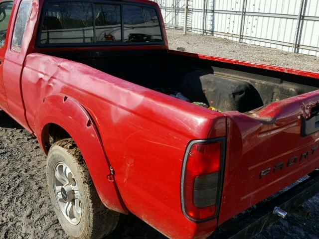 1N6ED26YX2C363164 - 2002 NISSAN FRONTIER K RED photo 9