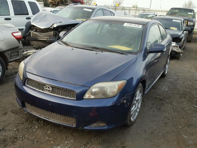 JTKDE177750023660 - 2005 TOYOTA SCION TC BLUE photo 2