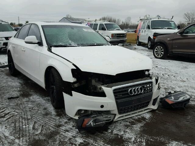 WAUMF78K29N035585 - 2009 AUDI A4 PRESTIG WHITE photo 1