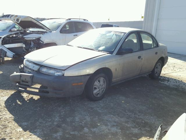 1G8ZH5281VZ183499 - 1997 SATURN SL1 GOLD photo 2