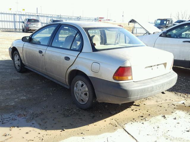 1G8ZH5281VZ183499 - 1997 SATURN SL1 GOLD photo 3