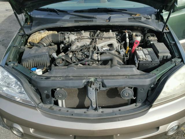 KNDJD733X55363049 - 2005 KIA SORENTO EX GREEN photo 7