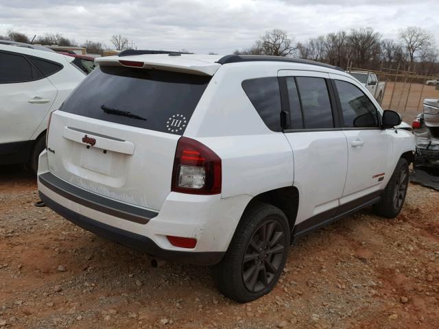 1C4NJDBB3GD730920 - 2016 JEEP COMPASS SP WHITE photo 4